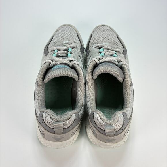 Skechers Go Run Consistent Gray Turquoise Running Shoes 128075 Women’s Size 9 - Picture 6 of 10